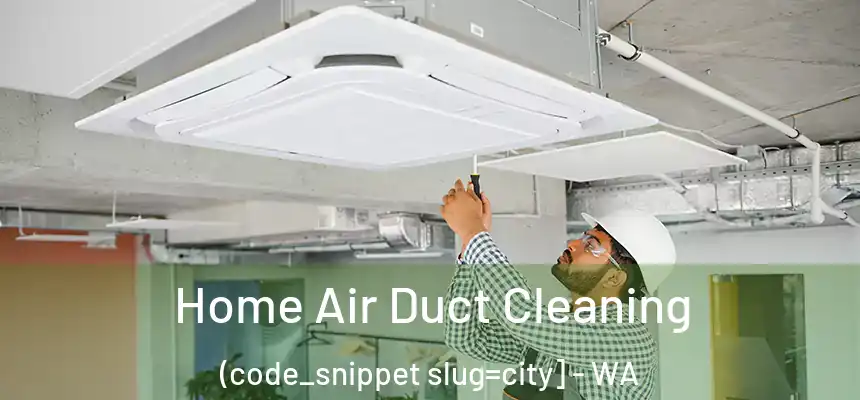  Home Air Duct Cleaning (code_snippet slug=city] - WA